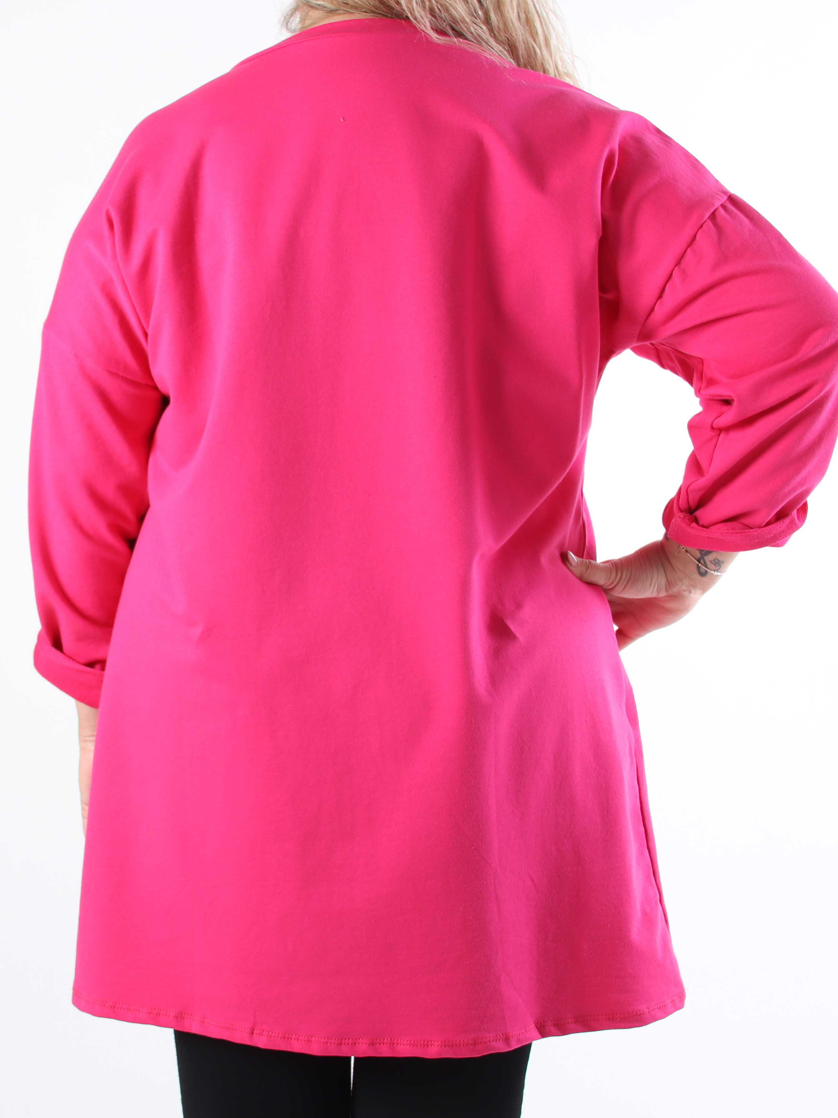 Mickey - Sød plus size joggingkjole med similisten